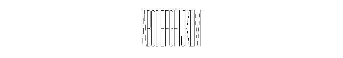 Garaje3203 Light Font UPPERCASE