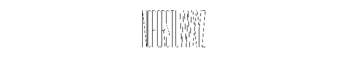 Garaje3203 Light Font UPPERCASE