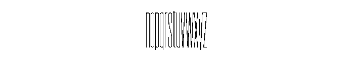Garaje3203 Medium Font LOWERCASE
