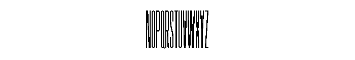 Garaje3303 Black Font UPPERCASE