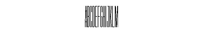 Garaje3303 Bold Font UPPERCASE