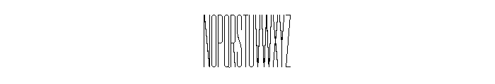 Garaje3303 Book Font UPPERCASE