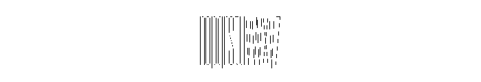 Garaje3303 Light Font LOWERCASE