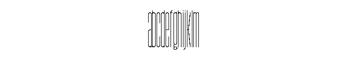 Garaje3303 Medium FONT