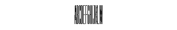 Garaje3403 Black Font UPPERCASE