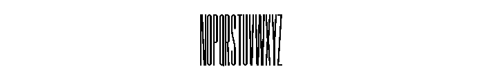 Garaje3403 Black Font UPPERCASE