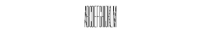 Garaje3403 Medium Font UPPERCASE