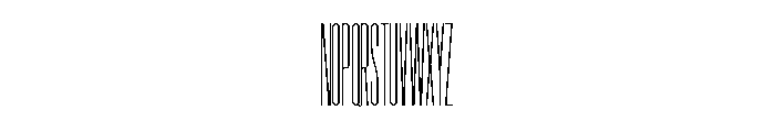 Garaje3403 Medium Font UPPERCASE