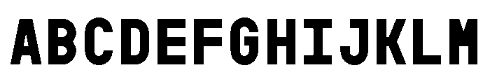 GarajeMonospace0503 Black FONT