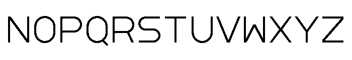 GarajeMonospace0504 Book Font LOWERCASE