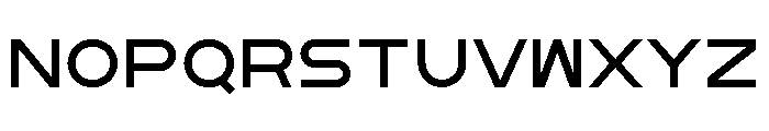 GarajeMonospace0505 Bold Font LOWERCASE