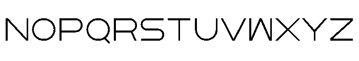 GarajeMonospace0505 Book Font UPPERCASE