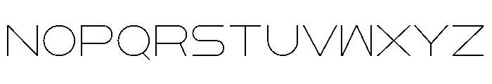 GarajeMonospace0505 Light Font LOWERCASE