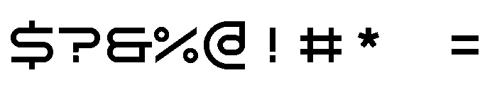 GarajeMonospace0506 Bold Font OTHER CHARS