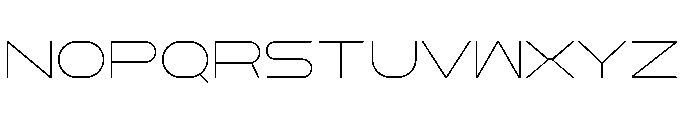 GarajeMonospace0506 Light Font LOWERCASE