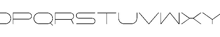 GarajeMonospace0508 Light Font LOWERCASE