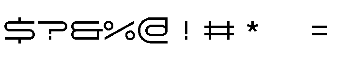 GarajeMonospace0508 Medium Font OTHER CHARS