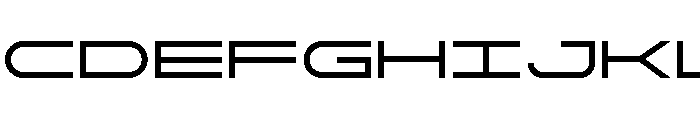 GarajeMonospace0509 Bold Font UPPERCASE