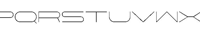 GarajeMonospace0510 Light Font UPPERCASE
