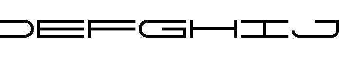 GarajeMonospace0513 Bold Font UPPERCASE