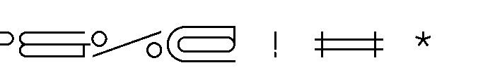 GarajeMonospace0513 Book Font OTHER CHARS