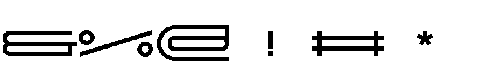 GarajeMonospace0514 Bold Font OTHER CHARS