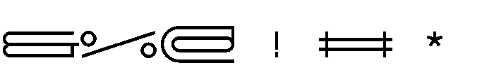 GarajeMonospace0514 Medium Font OTHER CHARS