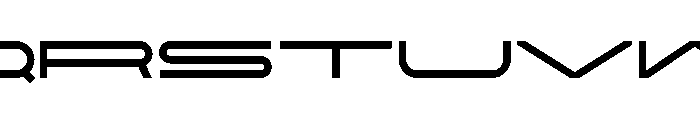 GarajeMonospace0515 Black Font LOWERCASE