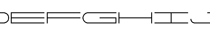 GarajeMonospace0515 Book Font UPPERCASE
