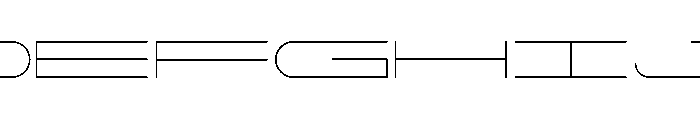 GarajeMonospace0515 Light Font UPPERCASE