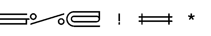 GarajeMonospace0515 Medium Font OTHER CHARS