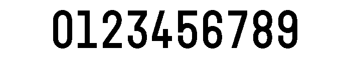 GarajeMonospace0603 Bold Font OTHER CHARS