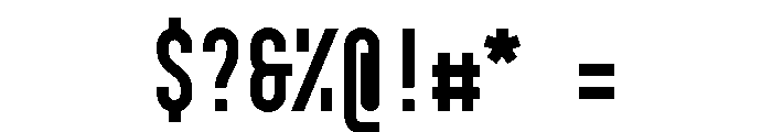 GarajeMonospace0703 Black Font OTHER CHARS