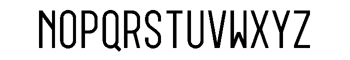 GarajeMonospace0703 Medium Font UPPERCASE