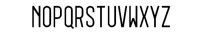 GarajeMonospace0803 Medium Font UPPERCASE