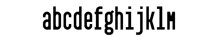 GarajeMonospace0903 Black FONT