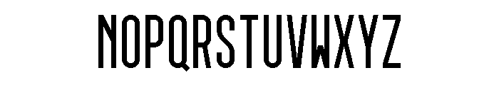 GarajeMonospace0903 Bold Font UPPERCASE