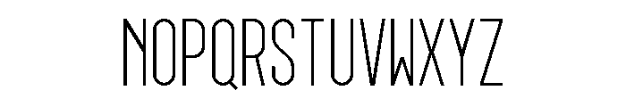 GarajeMonospace0903 Book Font UPPERCASE