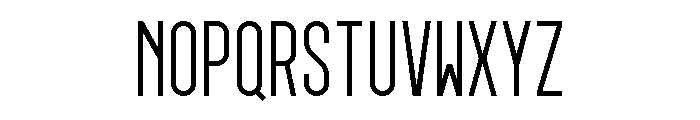 GarajeMonospace0903 Medium Font UPPERCASE