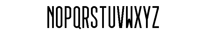 GarajeMonospace1003 Bold Font UPPERCASE