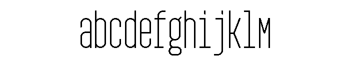 GarajeMonospace1003 Book FONT
