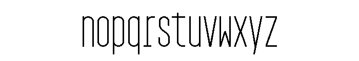 GarajeMonospace1003 Book Font LOWERCASE