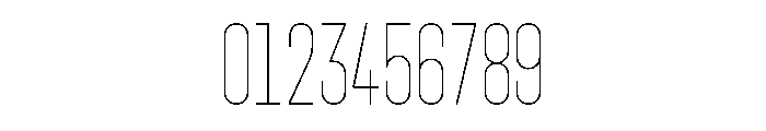 GarajeMonospace1003 Light Font OTHER CHARS