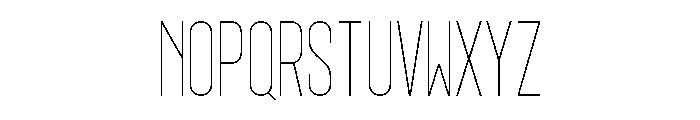 GarajeMonospace1003 Light Font UPPERCASE