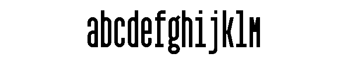GarajeMonospace1103 Black FONT