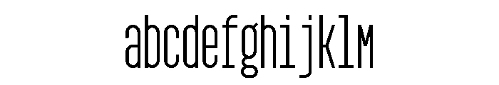 GarajeMonospace1103 Medium FONT