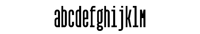 GarajeMonospace1203 Black FONT