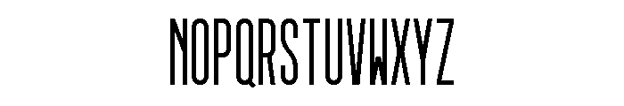 GarajeMonospace1203 Bold Font UPPERCASE
