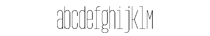 GarajeMonospace1203 Light FONT