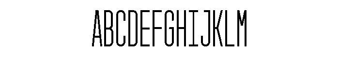GarajeMonospace1203 Medium Font UPPERCASE